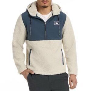 Hurley Half Zip Sherpa Anorak Hoodie Size  S